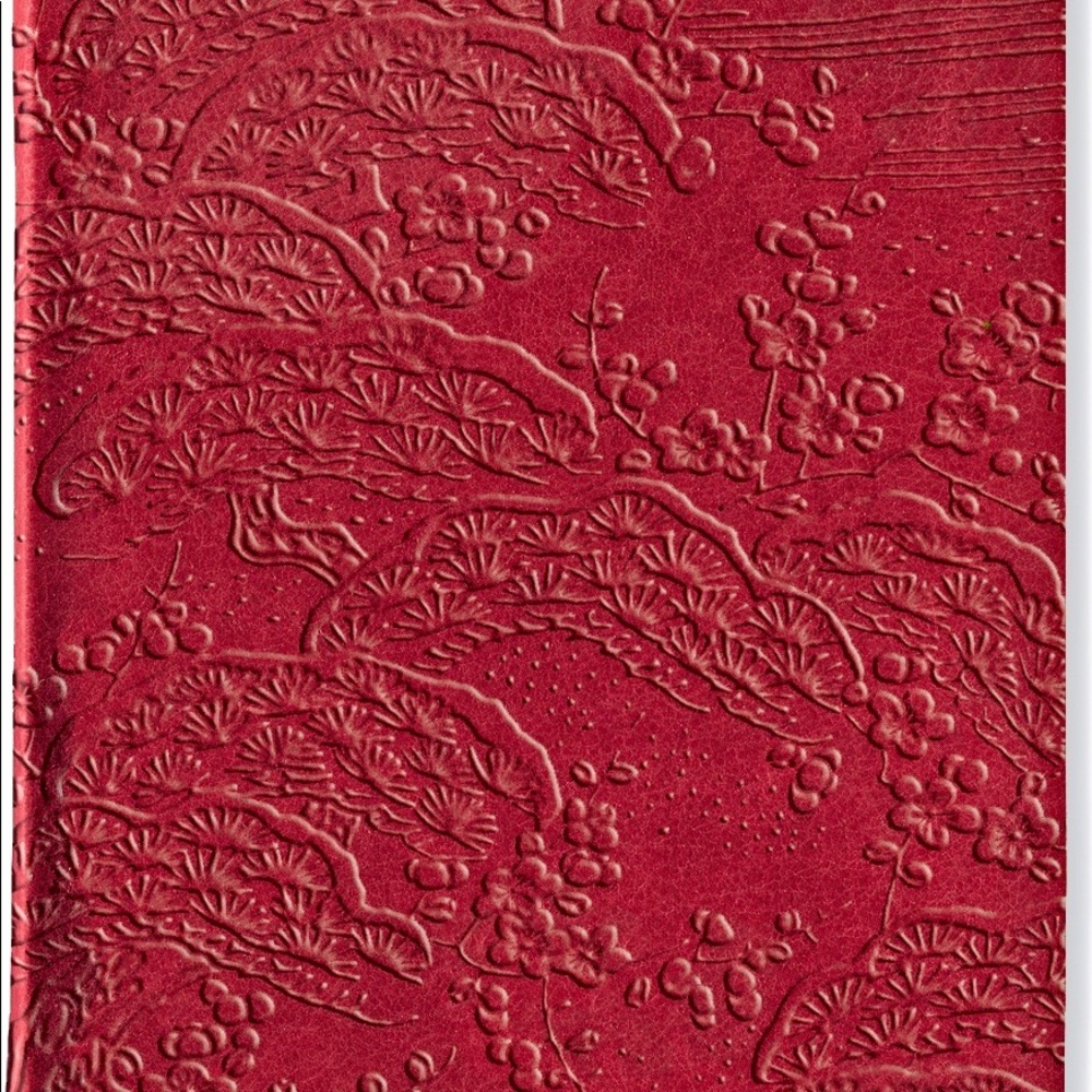 Embossed Cherry Blossoms Journal